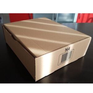 BOÎTE POSTALE BRUNE 20X14X7