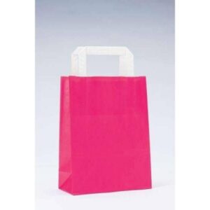 SAC-KRAFT-FUCHSIA-POIGNeES-PLATES-18X8X22CM-PAR-50-54580