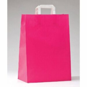SAC-KRAFT-POIGNeES-PLATES-FUCHSIA-22X10X28CM-PAR-50-5178