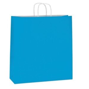 SAC-KRAFT-TURQUOISE-POIGNeES-TORSADeES-36X12X41CM-PAR-50