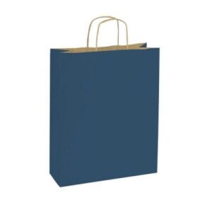 SAC-PAPIER-BLEU-POIGNeES-TORSADeES-14X8-5X21CM-PAR-50-54