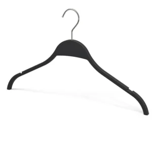 CINTRE EN MÉLAMINE RÉSINE EFFET BOIS NOIR L40CM - PAR 20